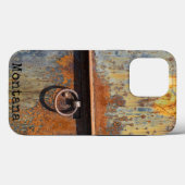 ラスティドア名前をカスタムする Case-Mate iPhoneケース (裏面 (横))