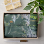 ラスティブラックカーヴィンテージ20x30デコページ 薄葉紙 (ギフト)