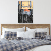 ラスティングバッファオールドスチームトレインルマストロキャンバス キャンバスプリント (インサイチュ (寝室))