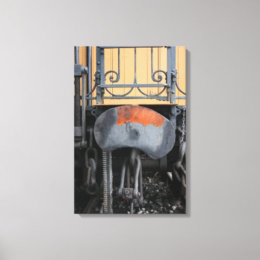 ラスティングバッファオールドスチームトレインルマストロキャンバス キャンバスプリント (正面)