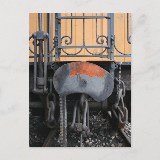 ラスティングバッファ旧蒸気列車ルマストロ葉書 ポストカード (正面)