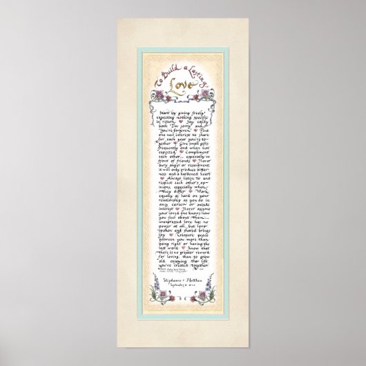 ラスティングラブクリームNアクアブルー ８×２０ ポスター (正面)