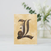 ラスティーナイツイニシャルL ポストカード (スタンド正面)