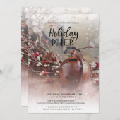 ラスティーベルズホリーベリーホリデーディナー 招待状 (正面/裏面)
