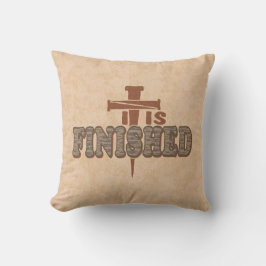 ラスティ爪、 ネイルクロスオブキリスト教デザイン クッション