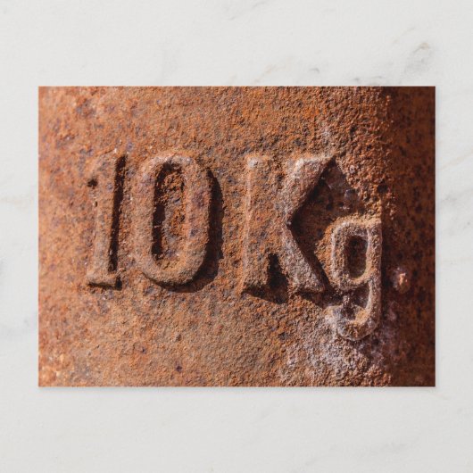 ラスティ10kg ポストカード (正面)