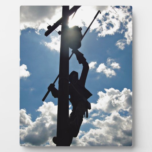 ラスティ・ザ・ラインマン フォトプラーク (正面)