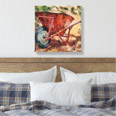 ラスティ・ホイールバロー2009 キャンバスプリント (インサイチュ (寝室))