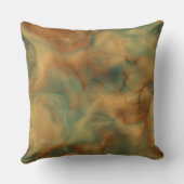 ラストアンドシーグリーンマーブル抽象芸術 クッション (裏面)