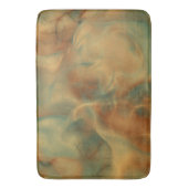 ラストアンドシーグリーンマーブル抽象芸術 バスマット (正面縦)