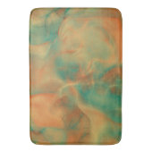 ラストアンドシーグリーンマーブル抽象芸術 バスマット (正面縦)