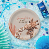 ラストアンドタンボホキラフェベビーシャワー紙プレート ペーパープレート (パーティー)