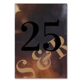 ラストアートビッグモダンモノグラはっきりしたムシンプル結婚の テーブルナンバー