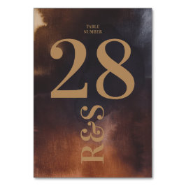 ラストアートビッグモダンモノグラはっきりしたムシンプル結婚の テーブルナンバー