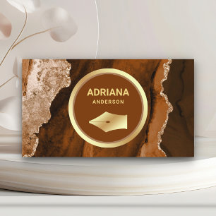 ラストオレンジアゲートアジェート弁護士弁護士金ゴールドペンニブ 名刺