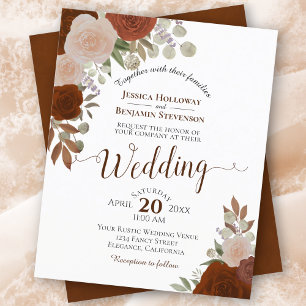 ラストオレンジフローラ予算結婚式招待状