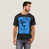 ラストキャスト!多分大丈夫 - 笑える釣り Tシャツ (正面フル)