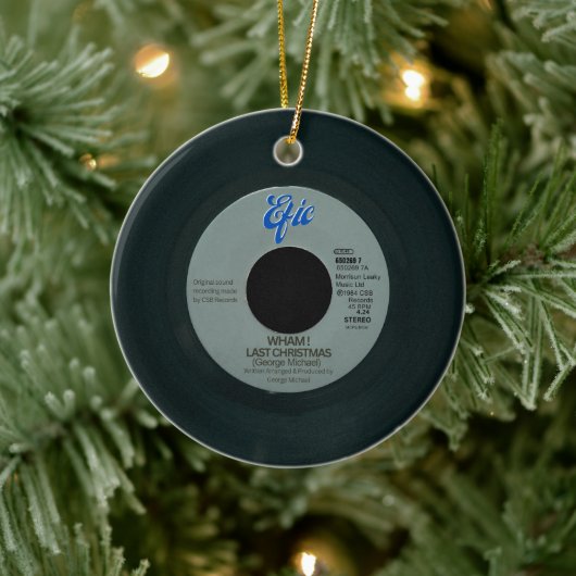 ラストクリスマスセラミッククリスマスツリーオーナメント セラミックオーナメント (ツリー)