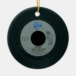ラストクリスマスセラミッククリスマスツリーオーナメント セラミックオーナメント
