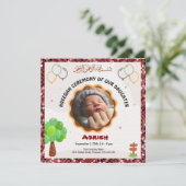 ラストグリッターアクイーカ – アクイカ – ムスリム招待状 招待状 (スタンド正面)