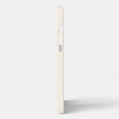 ラストコンテンポラリーレッドサンブラックムーンサークルアート iPhoneケース (左側面)