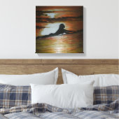 ラストコール ラストウェーブ キャンバスプリント (インサイチュ (寝室))