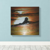 ラストコール ラストウェーブ キャンバスプリント (インサイチュ (ウッドフロア))