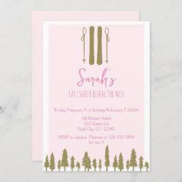 ラストシュレッドウィンタースキーバチェロレッテ 招待状