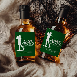 ラストスイングウィザーズリングや輪ゴルフ学士 リキュールボトルラベル