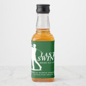 ラストスイングウィザーズリングや輪ゴルフ学士 リキュールボトルラベル (正面)