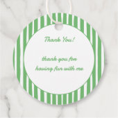 ラストスイングゴルフカントリークラブバチェロレッテの好意 フェイバータグ (裏面)