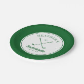 ラストスイングゴルフバチェロレッテ ペーパープレート (アングル)