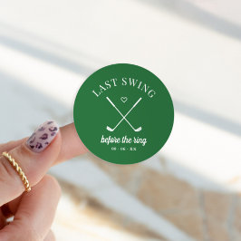 ラストスイングゴルフバチェロレッテ ラウンドシール