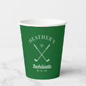 ラストスイングゴルフバチェロレッテ 紙コップ (正面)