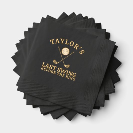 ラストスイングザゴフザリングや輪 箔ナプキン (インサイチュ (積み重ね))