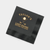 ラストスイングザゴフザリングや輪 箔ナプキン (左)