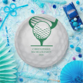 ラストスイングザゴフリングや輪バチュラーパーティ ペーパープレート (パーティー)