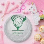 ラストスイングザゴフリングや輪バチュラーパーティ ペーパープレート (パーティー)