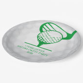 ラストスイングザゴルフゴリングや輪バチェロレッテ ペーパープレート (アングル)