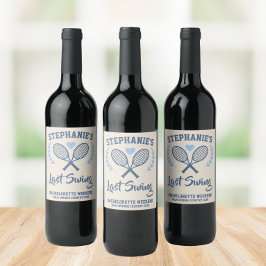 ラストスイングテニスカントリークラブバチェロレッテ ワインラベル