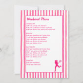 ラストスイングテニスカントリークラブバチェロレッテ 招待状 (裏面)