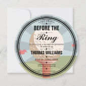 ラストスイングバチェラーゴルフウィークエンドパーティー 招待状 (正面)