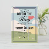 ラストスイングバチェラーゴルフウィークエンドパーティー 招待状 (スタンド正面)