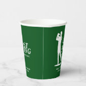 ラストスイングビフォアザリングゴルフバチュラー 紙コップ (右)