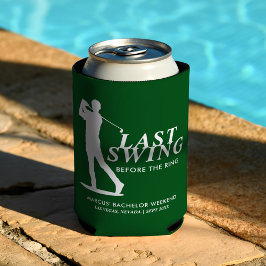 ラストスイングビフォアザリングゴルフバチュラー 缶クーラー