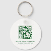 ラストスウィングビフォアザリングゴルフバチュラー キーホルダー (裏面)