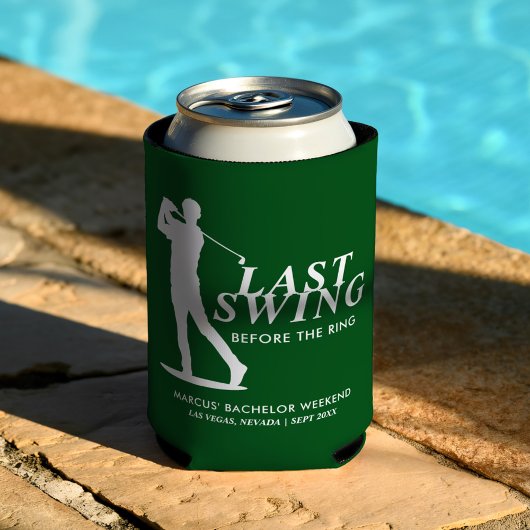 ラストスウィングビフォアザリングゴルフバチュラー 缶クーラー
