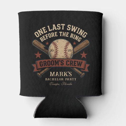ラストスウィングベースボール独身パーティー 缶クーラー (裏面)