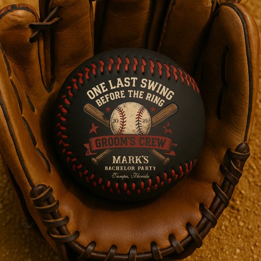 ラストスウィングベースボール独身パーティー 野球ボール