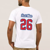 ラストスウィング ベースボール バチェラー ベストマン Tシャツ (裏面)